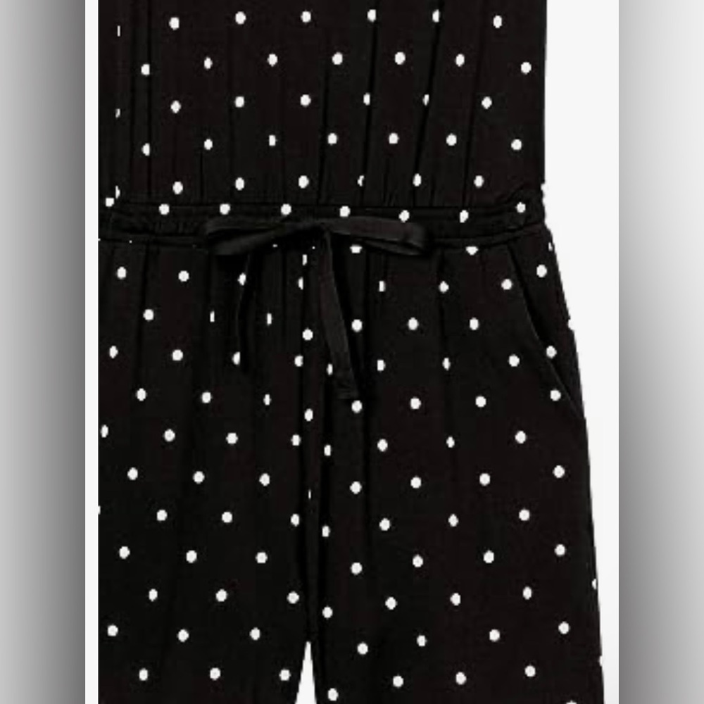 NWT Amazon Essentials Women's Short-Sleeve Scoop Neck Romper Size Medium - Picture 5 of 5